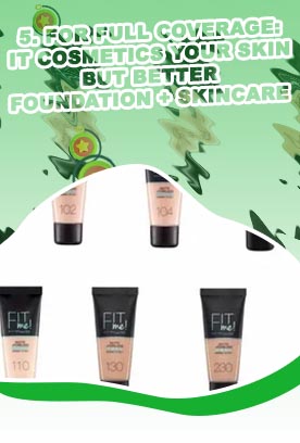 Fit me foundation for oily skin shades